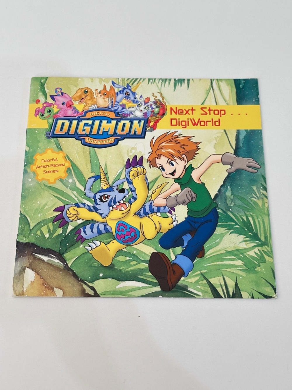 Vintage 2000 Digimon Next Stop DigiWorld Story Book Y2K Digital Monsters